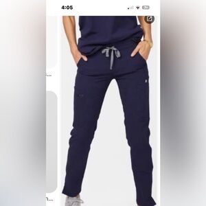 Navy high wasted figs yola! Original edition